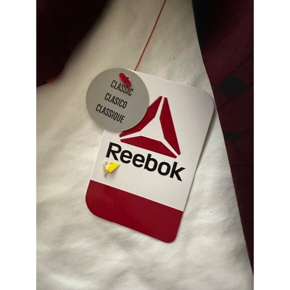 Reebok Classic Graphic Logo Hoodie Sweatshirt Men's SZ 2XL Port Royale (Red) NWT - Picture 8 of 9